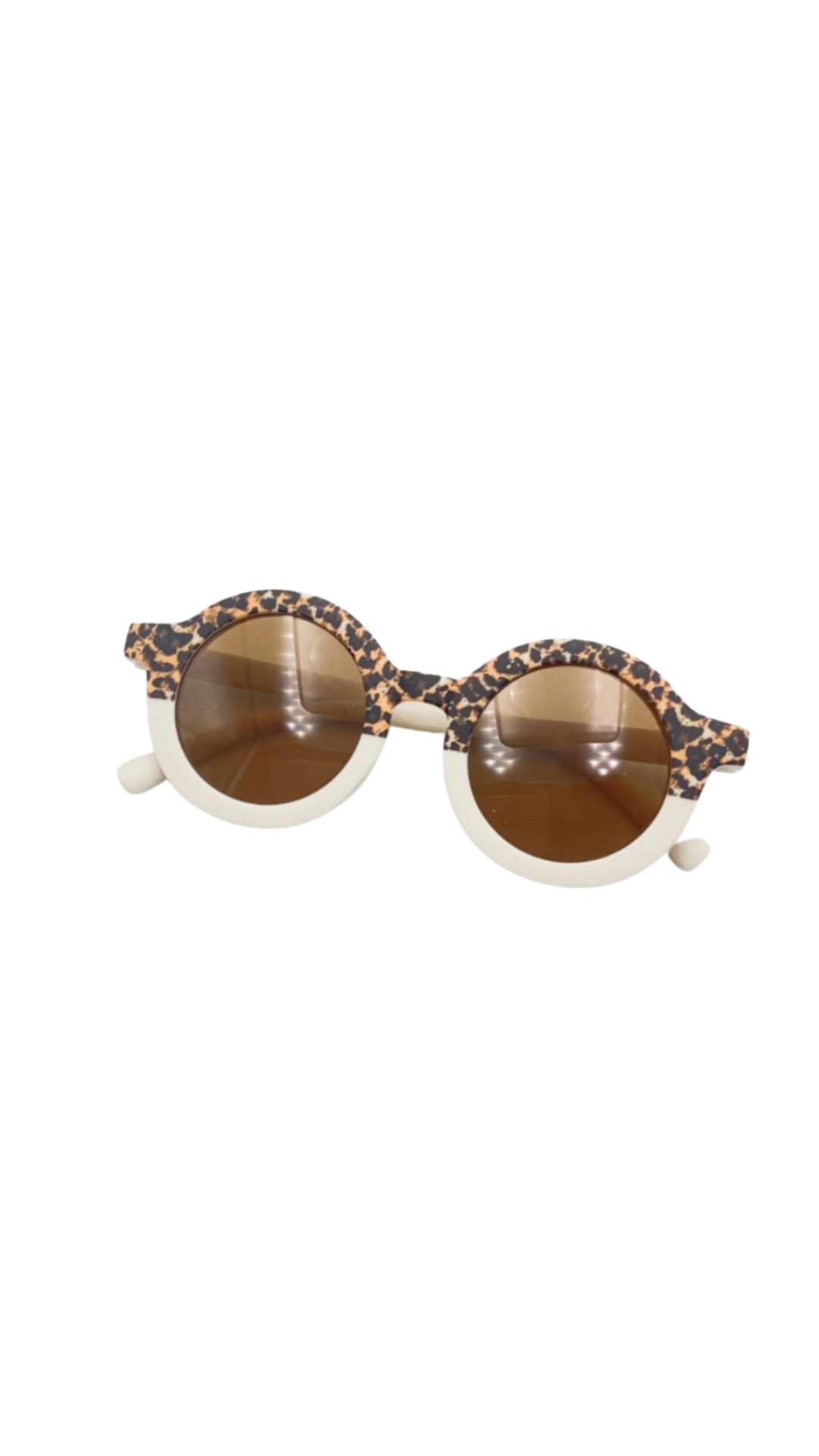 SUNGLASSES LEO OFFWHITE