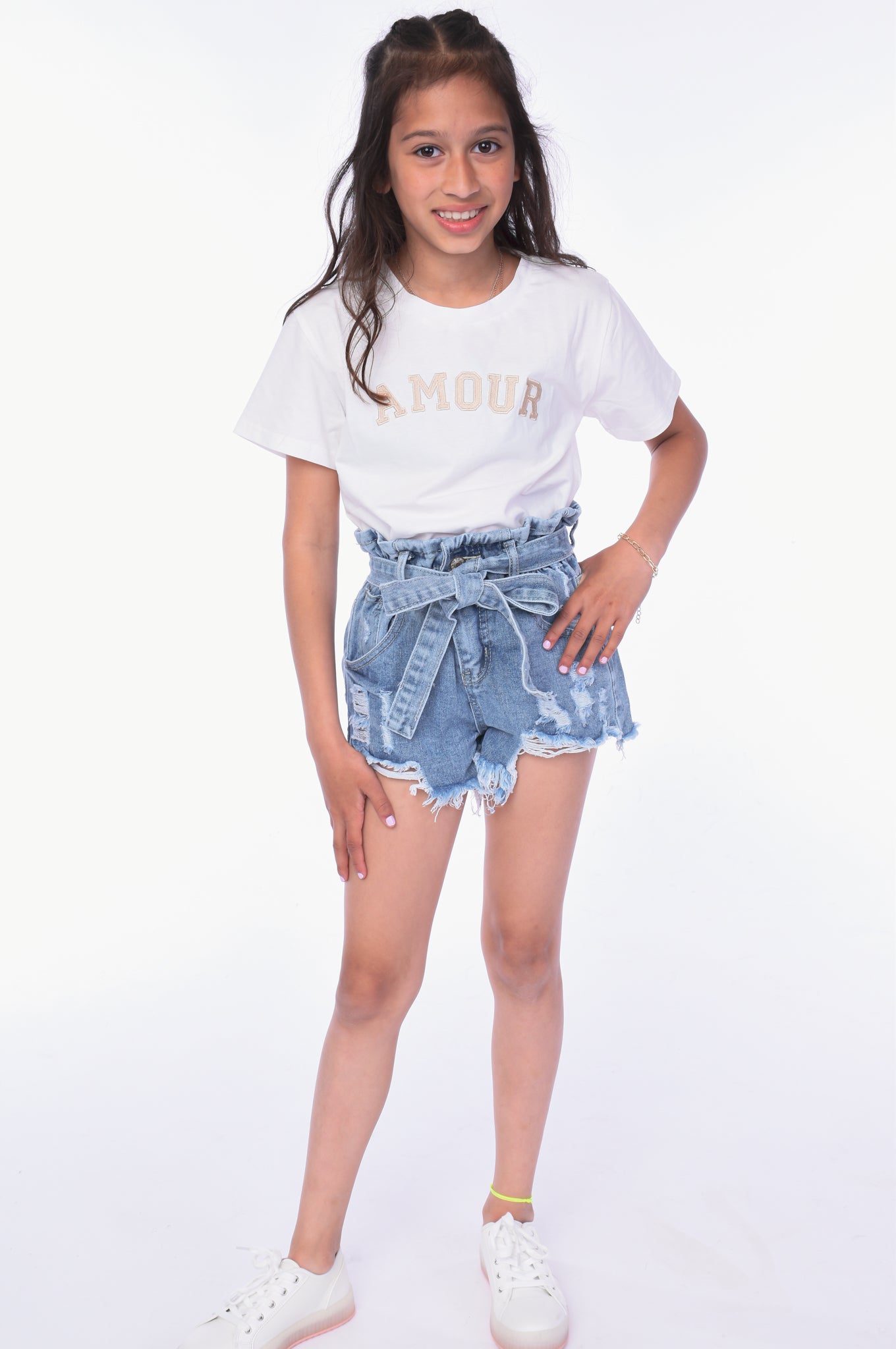 T-SHIRT AMOUR WHITE