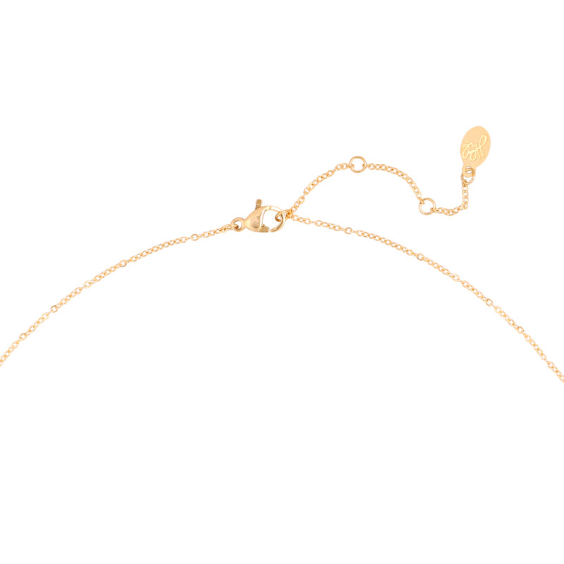 NECKLACE GUN GOLD
