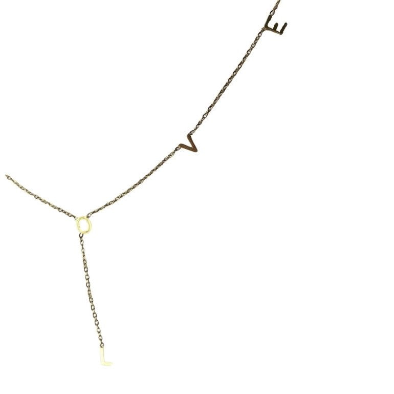 NECKLACE L-OVE GOLD