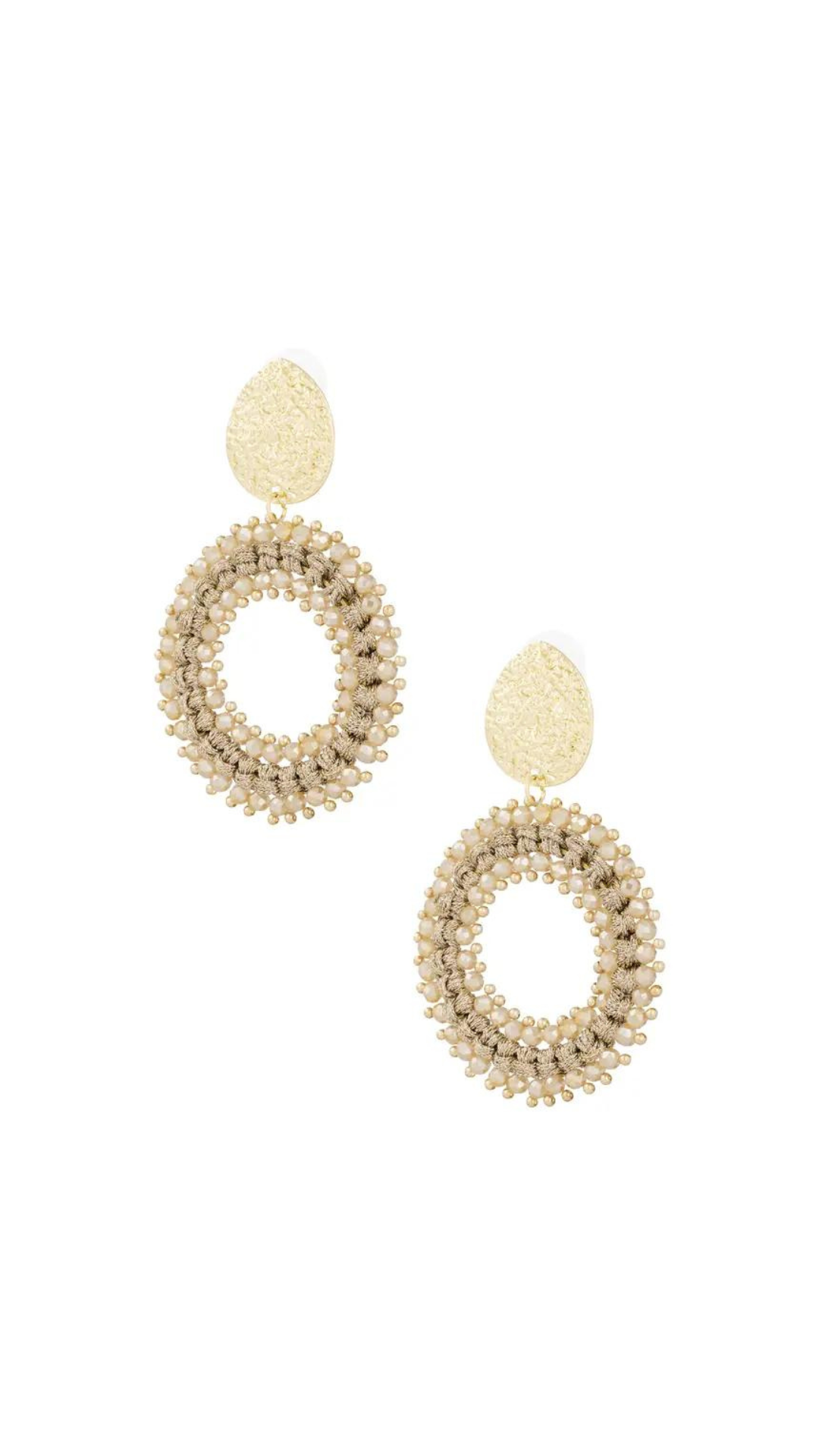 EARRING IBIZA | BEIGE