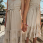 BOHO SUMMER DRESS | BEIGE