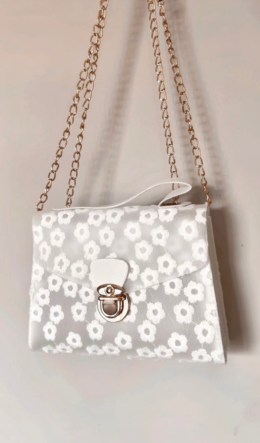 FLOWER BAG | WHITE