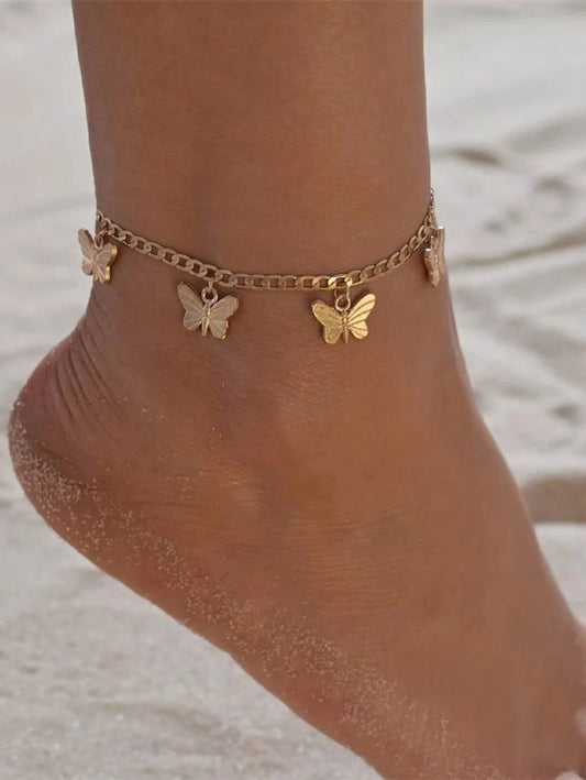 BUTTERFLY ANKLETS