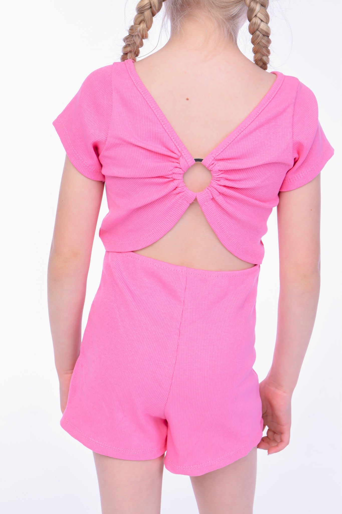 PINK PLAYSUIT WITH BAG