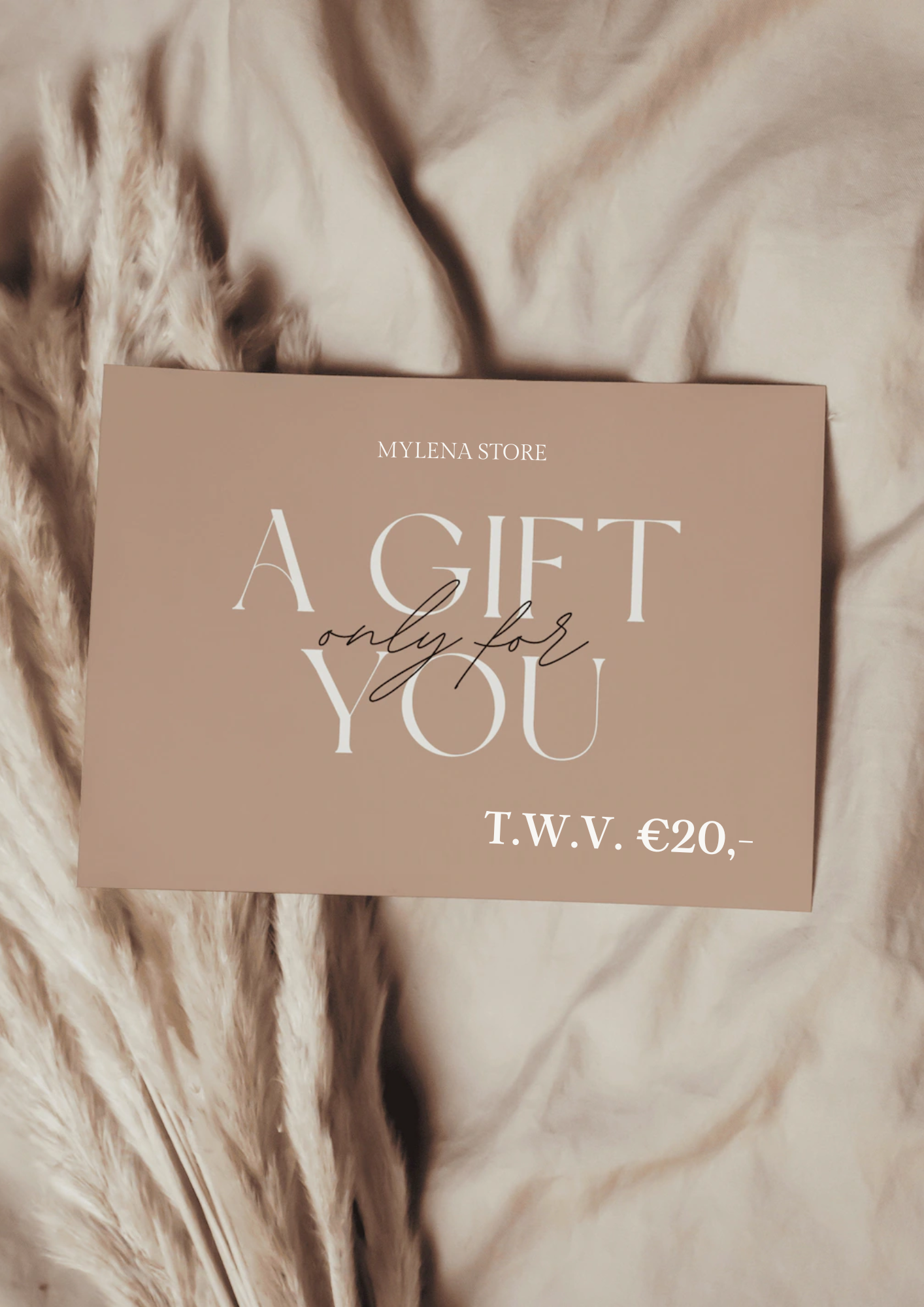 GIFTCARD T.W.V. €20,-